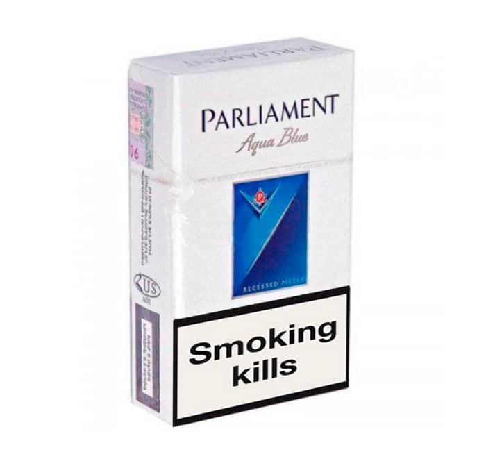 Parliament Aqua Blue Amazing And Great Deals Heat tobacco