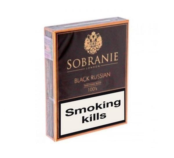 Sobranie Black Russian from our store to Your door | Heat-tobacco.com